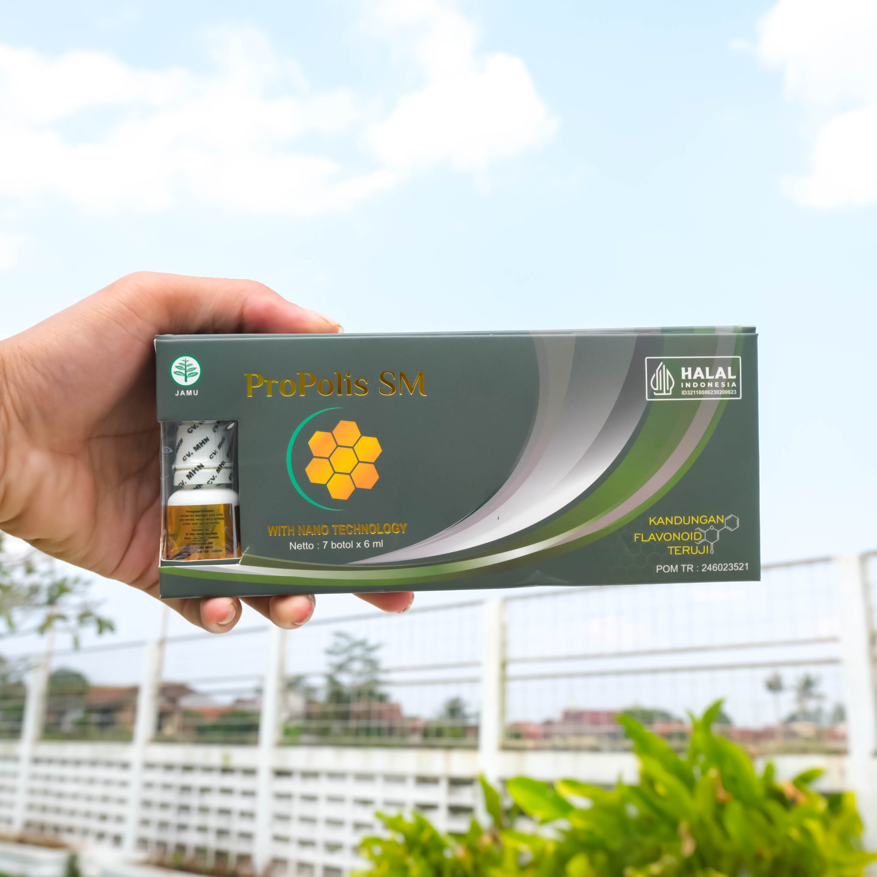 Propolis Sm Original Untuk Tetes Telinga Bernanah Berdarah Berdengung Berair Gatal Ear Kotoran Isi 6ml BPOM Halal MUI 5